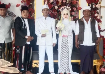 Kepala KUA Camplong Pimpin Akad Nikah di Desa Rabasan, Dihadiri Tokoh Blater