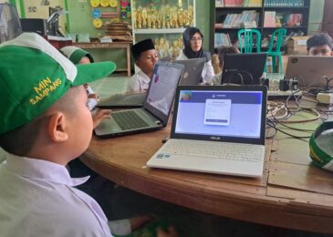 MIN Sampang Gelar Simulasi ANBK, Siswa Antusias Berlatih