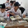 Ratusan Siswa MTsN 1 Sampang Nikmati Hidangan Bergizi