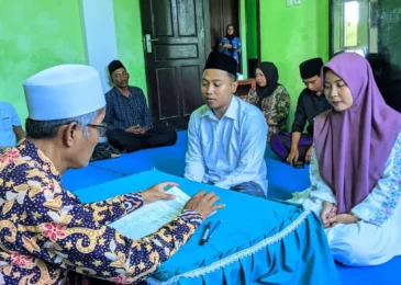 Akad Nikah Khidmat Tanpa Biaya, Hisam–Musdalifah Raih Restu di KUA Pangarengan