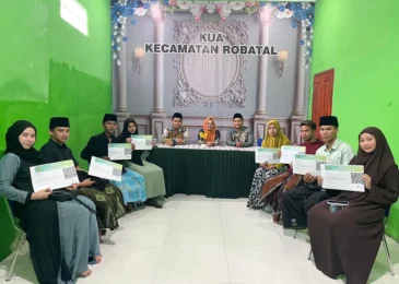 Dari Tepuk Sakinah hingga Doa Bersama, KUA Robatal Siapkan Catin Hadapi Rumah Tangga