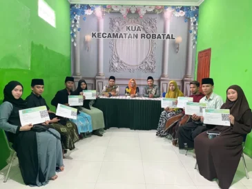 Dari Tepuk Sakinah hingga Doa Bersama, KUA Robatal Siapkan Catin Hadapi Rumah Tangga