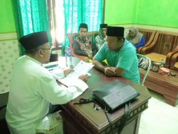 KUA Omben Layani Ikrar Taukil Wali Bilkitabah, Permudah Proses Akad Nikah