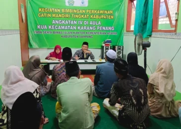 Bangun Rumah Tangga Kuat, KUA Karangpenang Ajak Catin Pahami Strategi dan Komunikasi Efektif