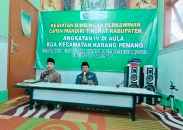 Kemenag Sampang Lakukan Supervisi di KUA Karangpenang, Dorong Kedisiplinan dan Profesionalisme ASN