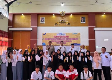 KUA Robatal  Bersama Dinkes dan Polsek, Bekali Pelajar Soal Bahaya Nikah Dini dan Narkoba