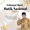 Hari Batik Nasional, Kepala Kemenag Sampang Ajak Generasi Muda Bangga Memakainya