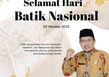Hari Batik Nasional, Kepala Kemenag Sampang Ajak Generasi Muda Bangga Memakainya
