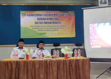 Kemenag Sampang Dorong Guru Madrasah Kembangkan Pembelajaran Berbasis Cinta dan Deep Learning