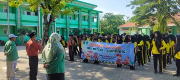 MTsN 1 Sampang Tanamkan Kesadaran Mitigasi Bencana Lewat Outing Class di BPBD