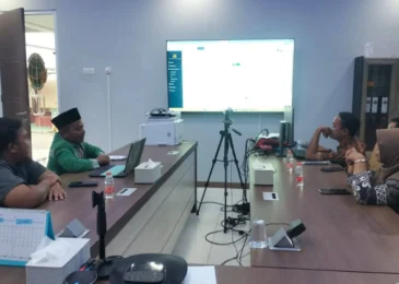 Percepat Sertifikasi Tanah Wakaf, KUA Torjun Lakukan Koordinasi ke BPN Sampang