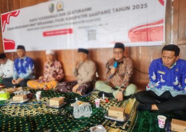 Hadiri Rakor FKUB, Kasubag TU Kemenag Sampang Dorong Pembentukan Desa Sadar Kerukunan